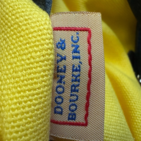 Dooney & Bourke Large Cream East West Grommet Tote Bag Shopper Handbag Purse - Picture 12 of 16